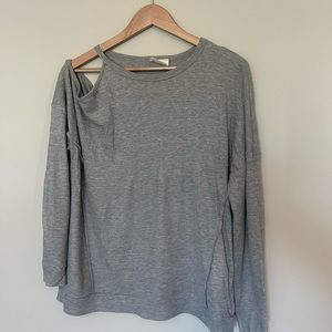 Cut out shoulder Henley